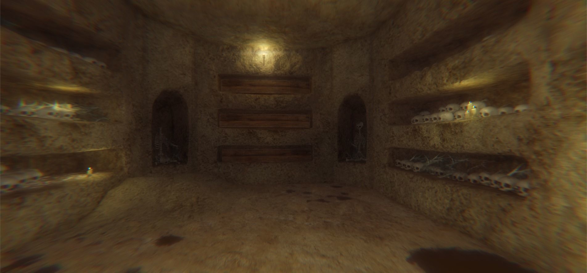 Catacombs Modular Low-poly 3D model_4