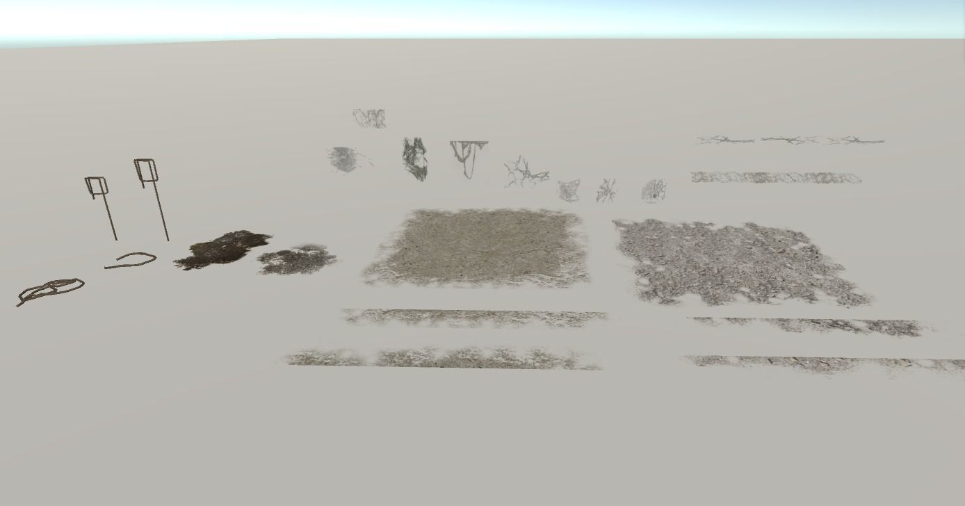 Catacombs Modular Low-poly 3D model_15