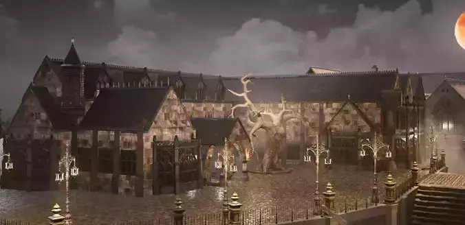 Bloodborne style Victoran Building