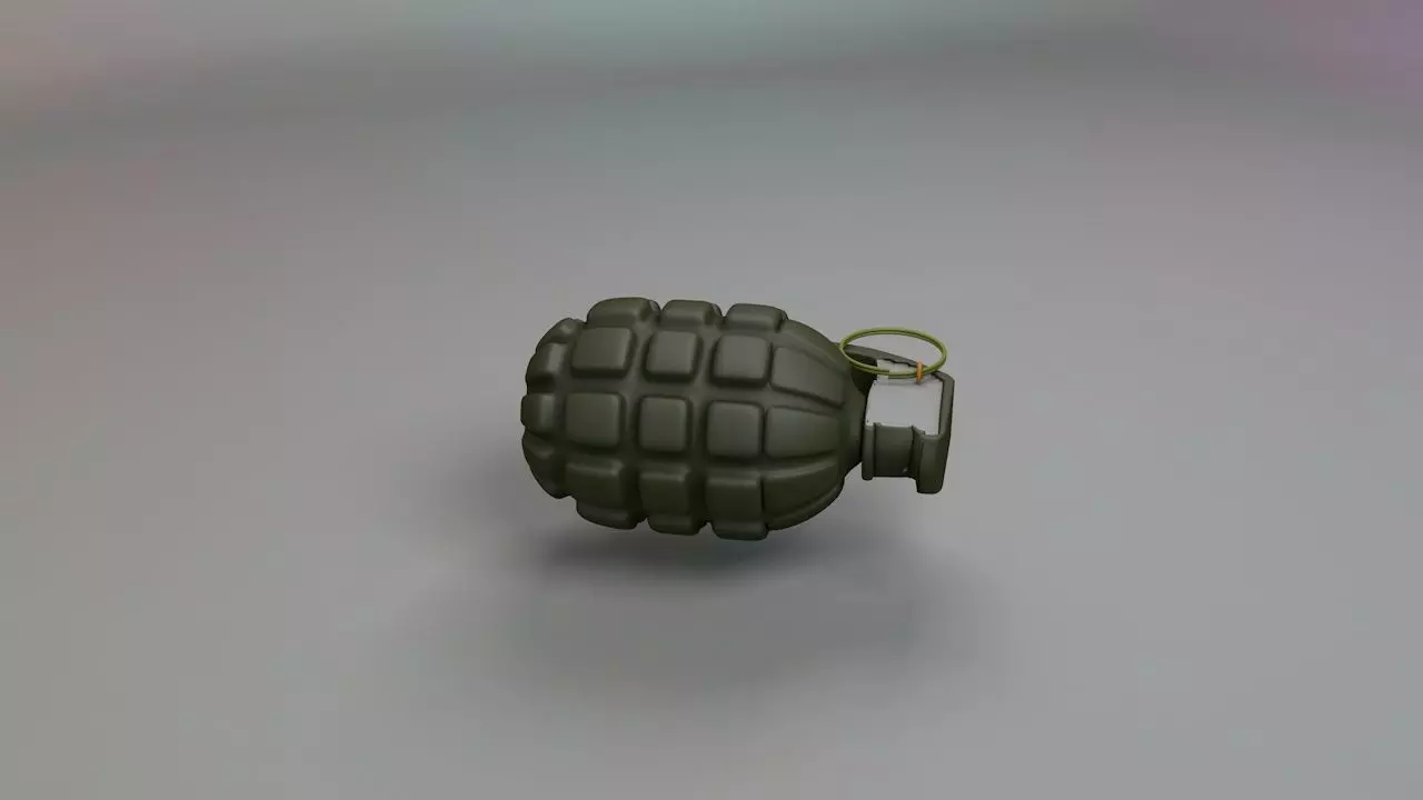 Grenade HP Free 3D model