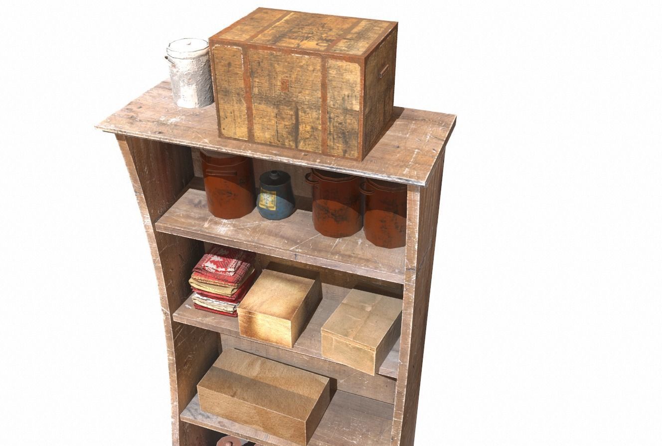 Shelves collection rustic console table with drawers _29