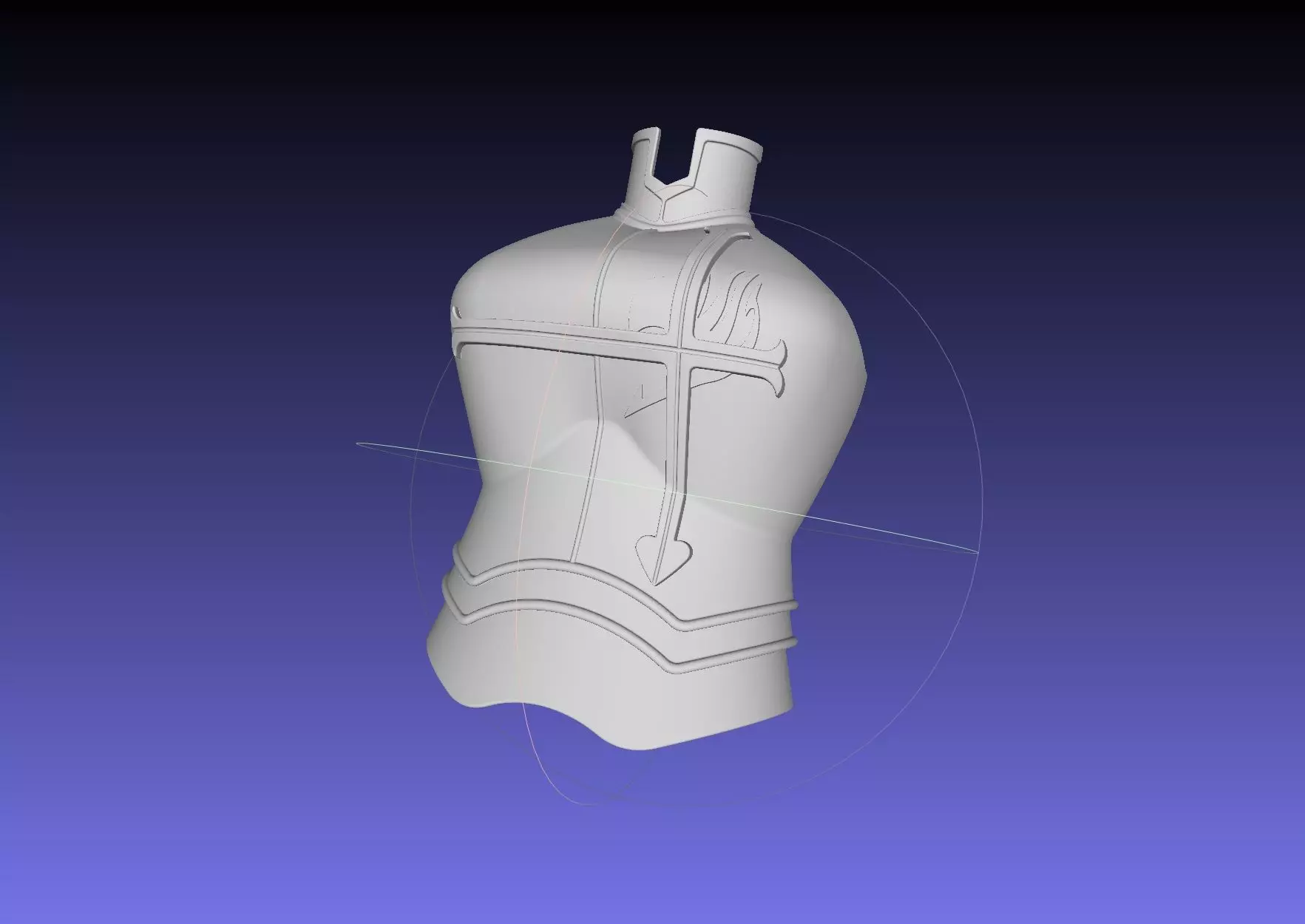 Erza Scarlet Heart Kreuz Armor Alternate Version 3D print model_0