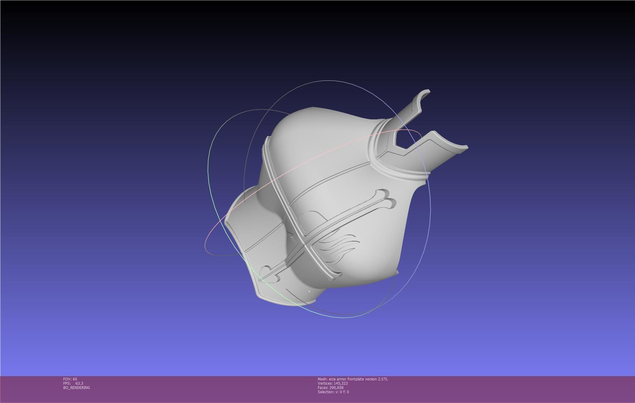 Erza Scarlet Heart Kreuz Armor Alternate Version 3D print model_71