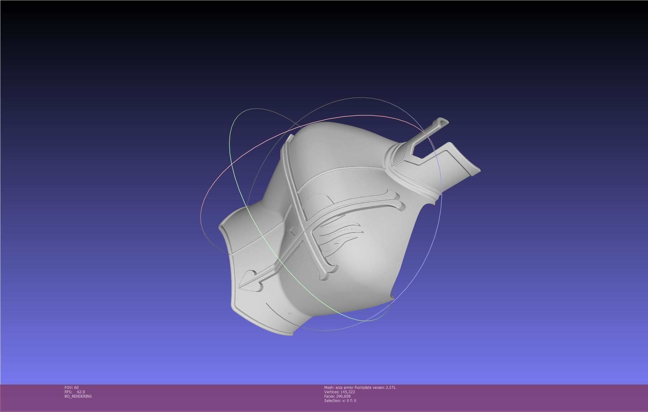 Erza Scarlet Heart Kreuz Armor Alternate Version 3D print model_70