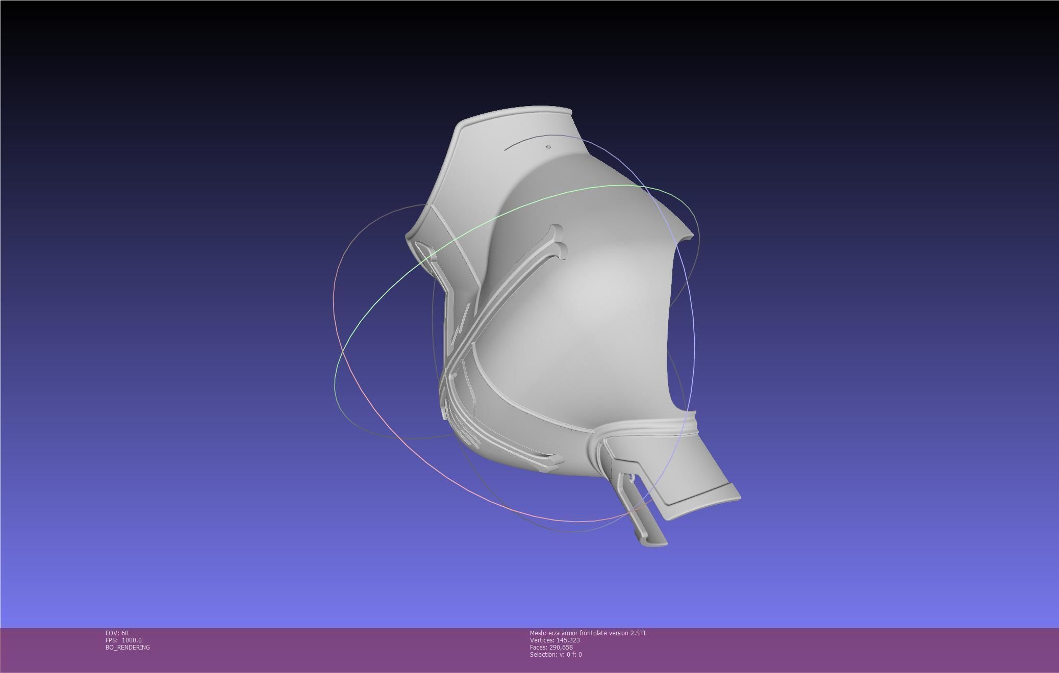 Erza Scarlet Heart Kreuz Armor Alternate Version 3D print model_81