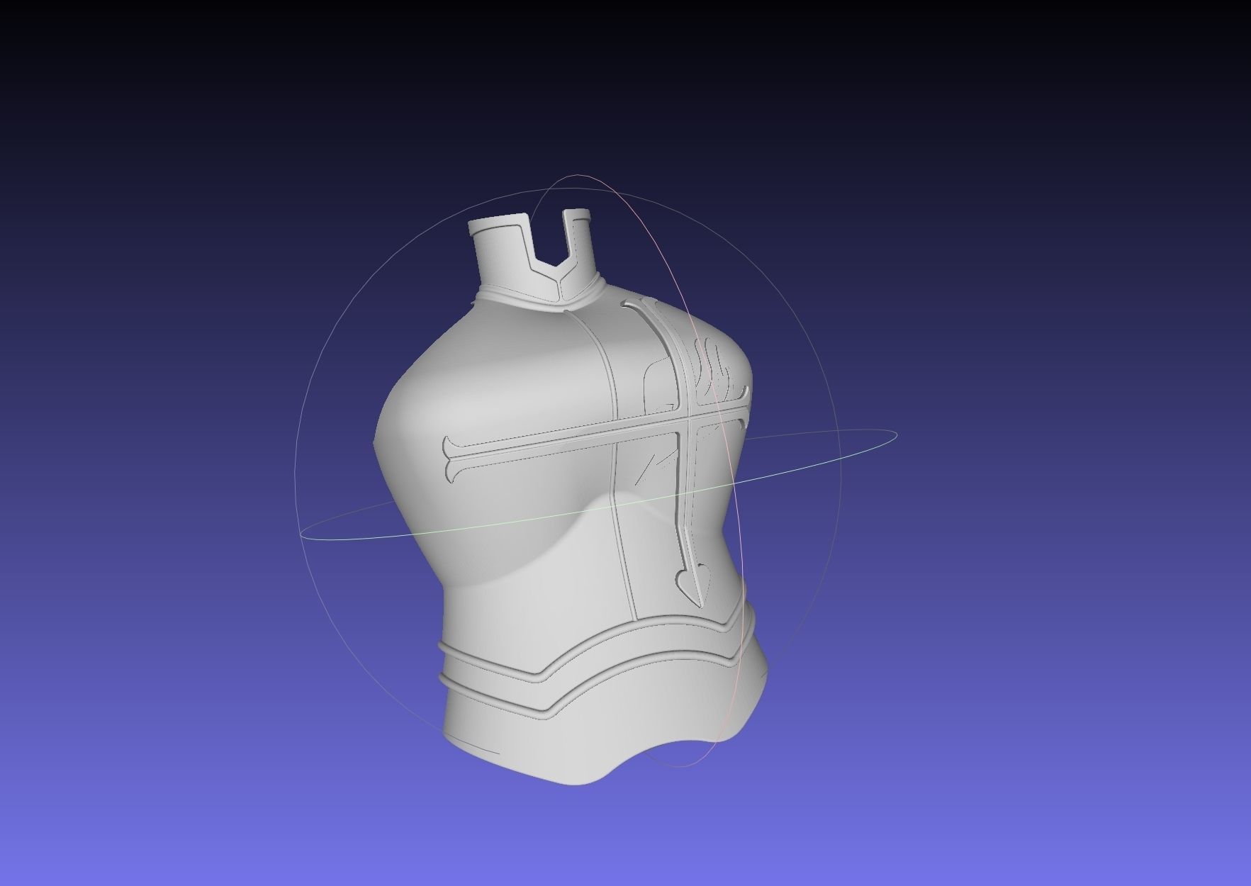 Erza Scarlet Heart Kreuz Armor Alternate Version 3D print model_42