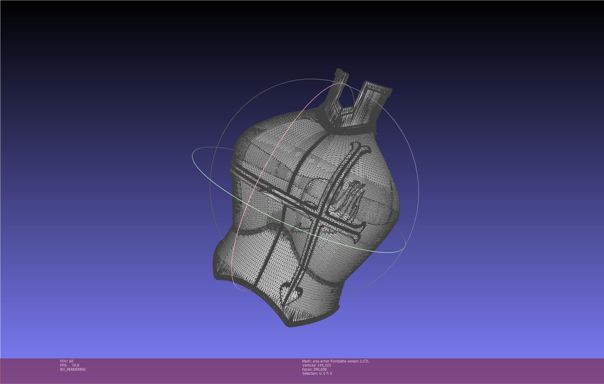 Erza Scarlet Heart Kreuz Armor Alternate Version 3D print model_64