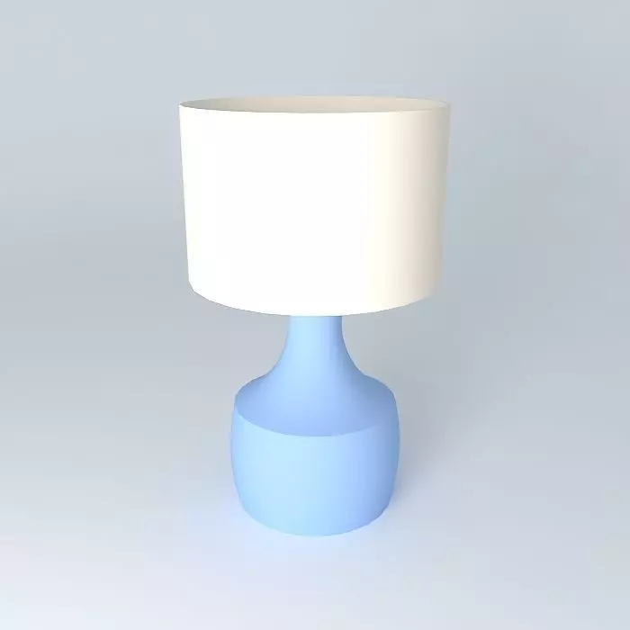GLASS LAMP Free 3D model