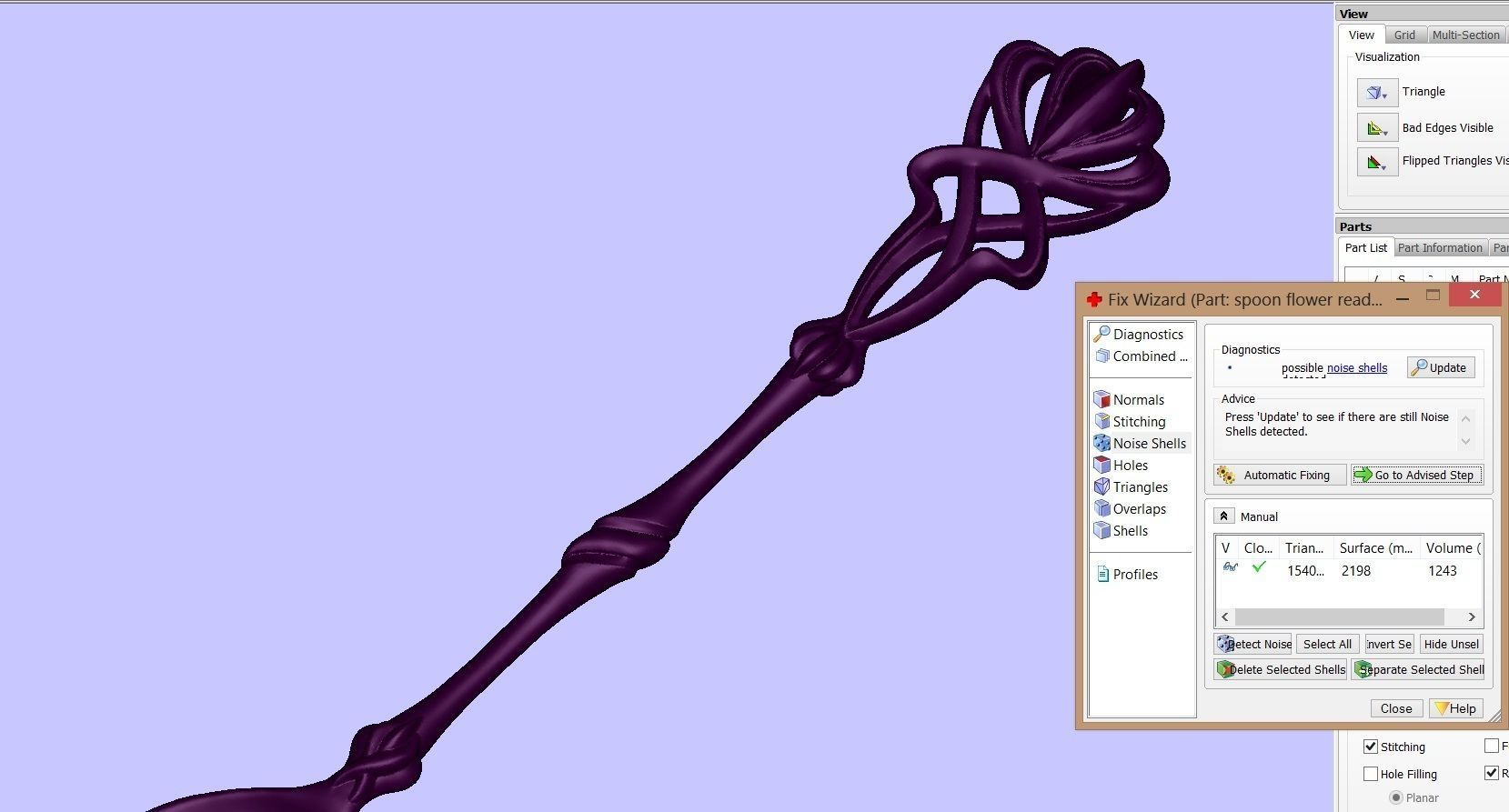 Classic Spoon Flower 3D print model_5