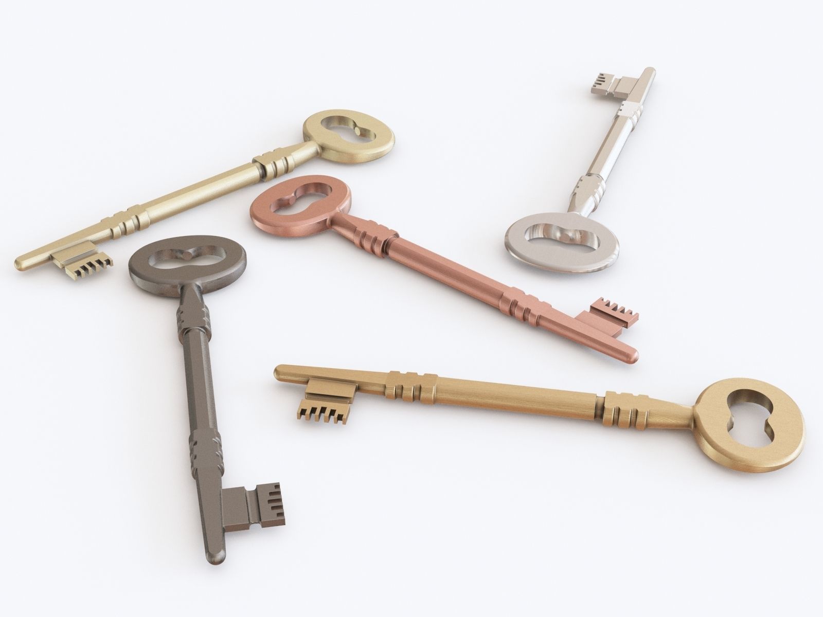 Key 05 3D model