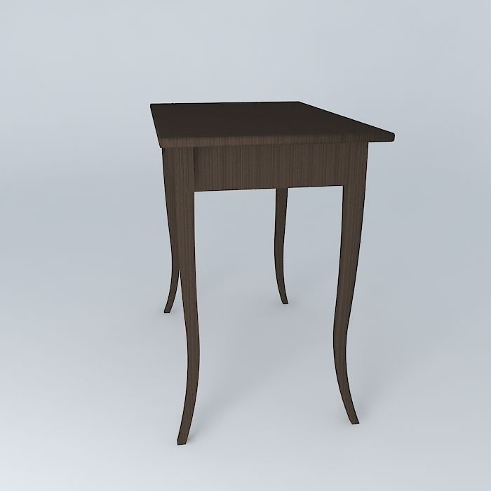 LEKSVIK table with drawer Free 3D model_2