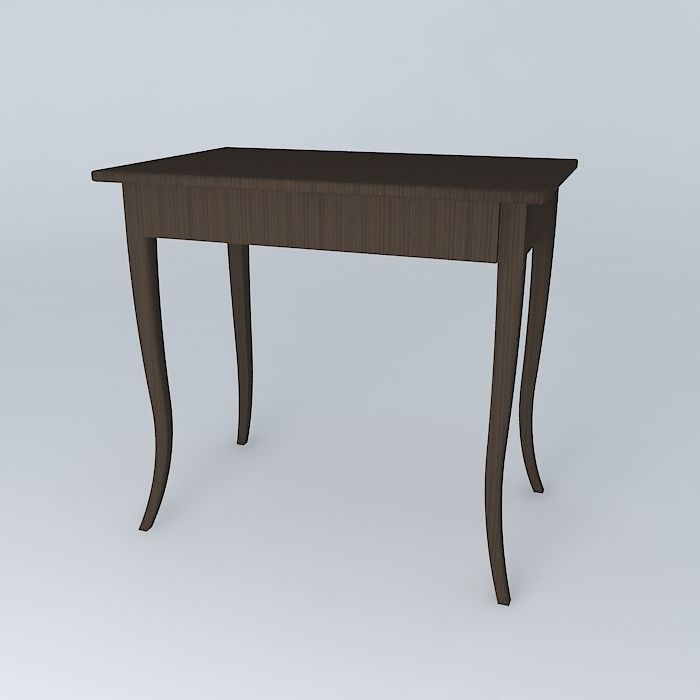 LEKSVIK table with drawer Free 3D model_1