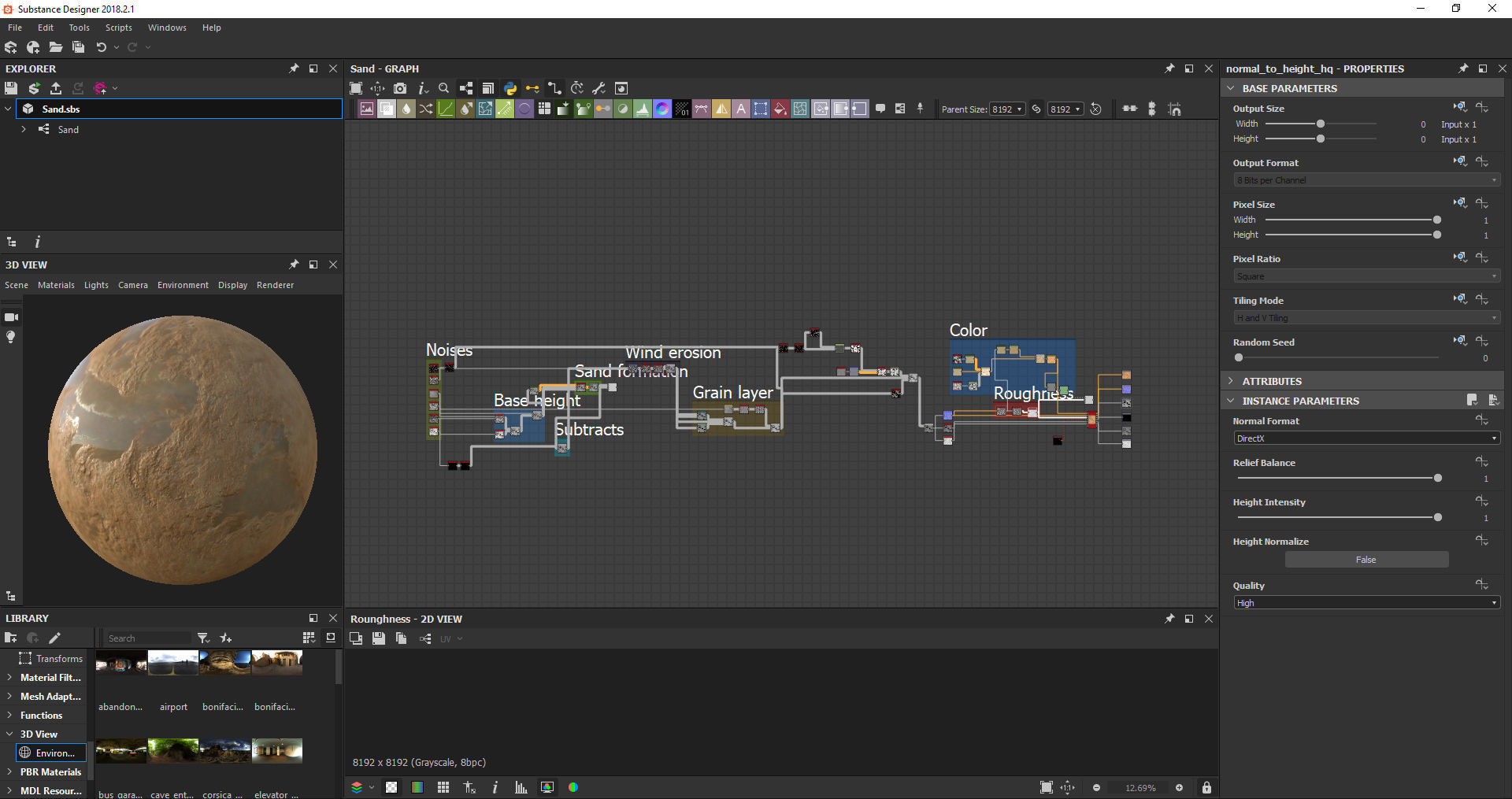 Sand - PBR planet Texture_3
