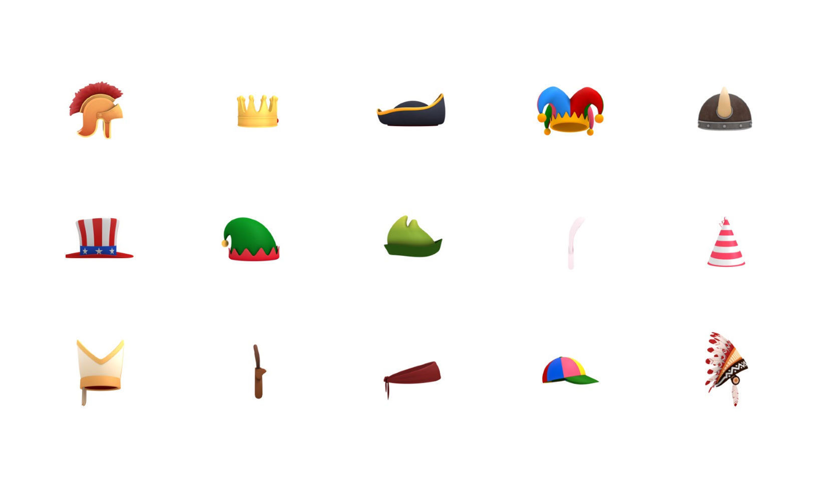 Hats and Helmet Pack 2 3D model_19