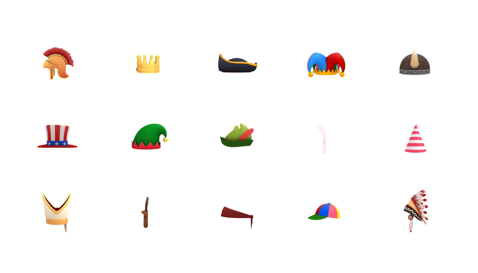 Hats and Helmet Pack 2 3D model_18