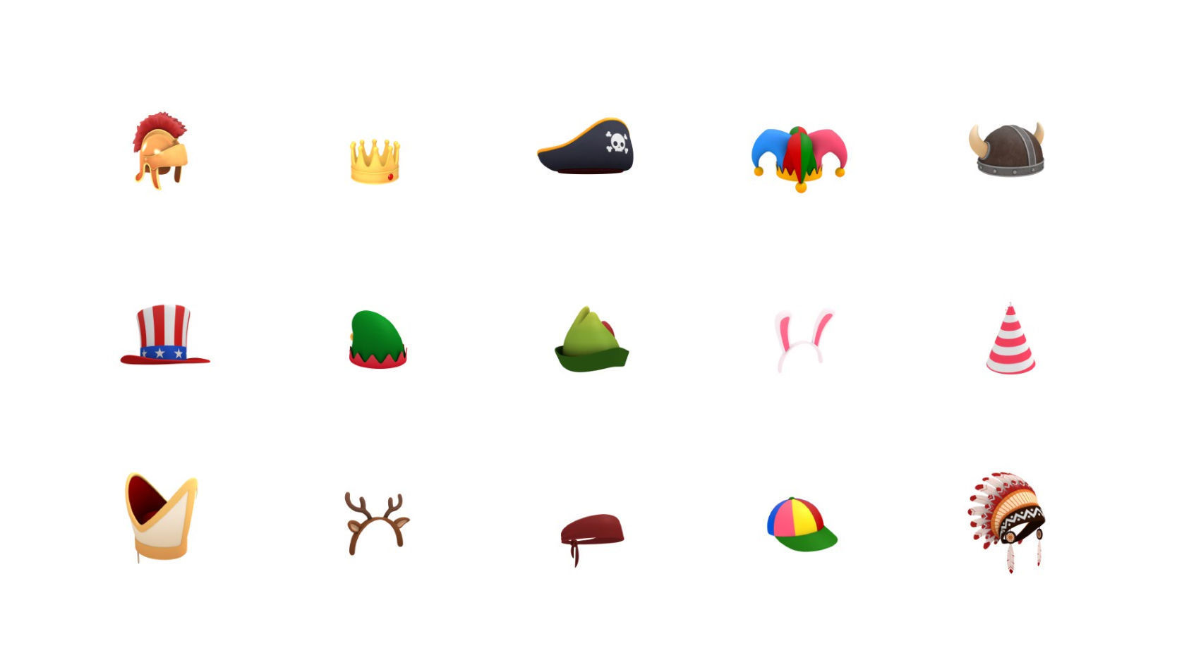 Hats and Helmet Pack 2 3D model_1