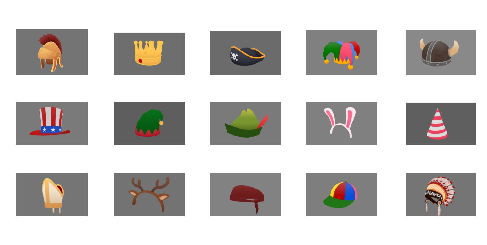 Hats and Helmet Pack 2 3D model_25