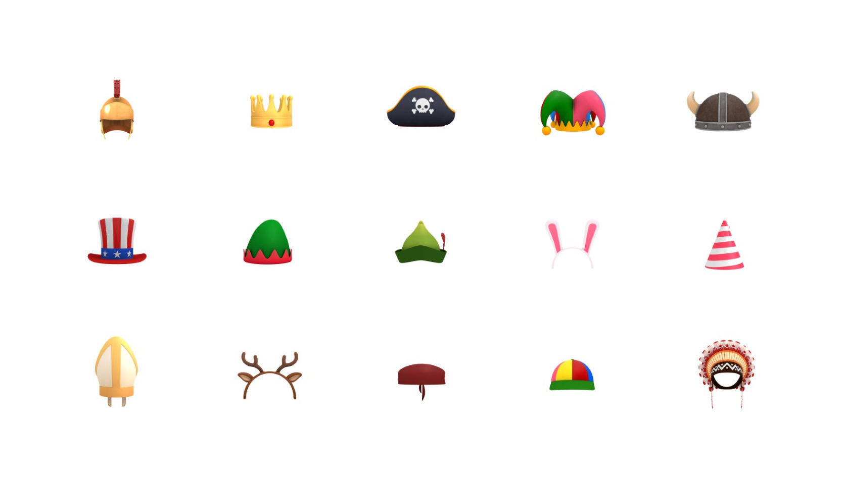 Hats and Helmet Pack 2 3D model_17