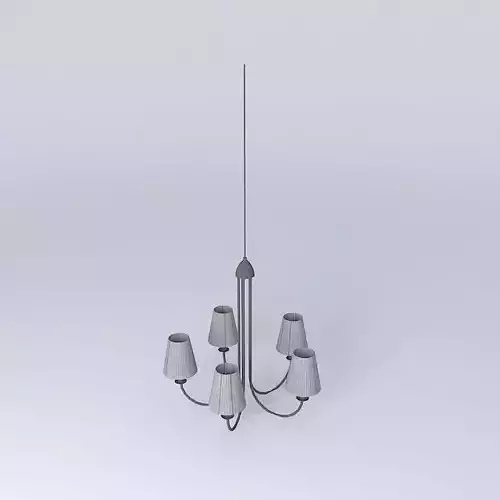 CLOUDY chandelier with four lamps hanging from it