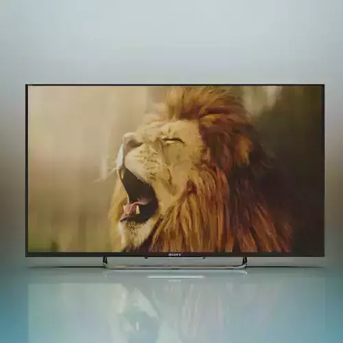 Sony led TV 3D model