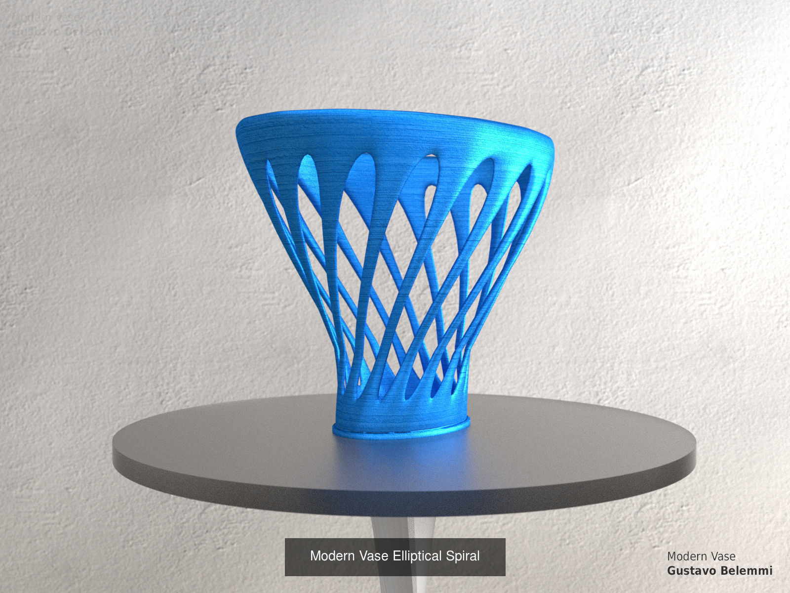 Modern Vases 3D Model Collection_4