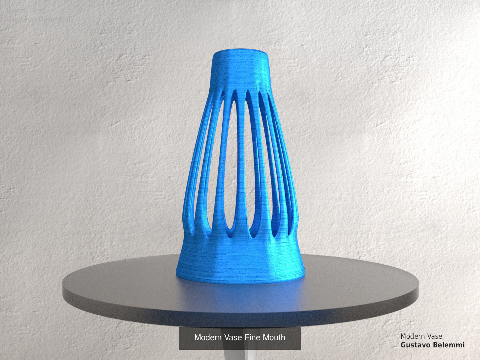 Modern Vases 3D Model Collection_5
