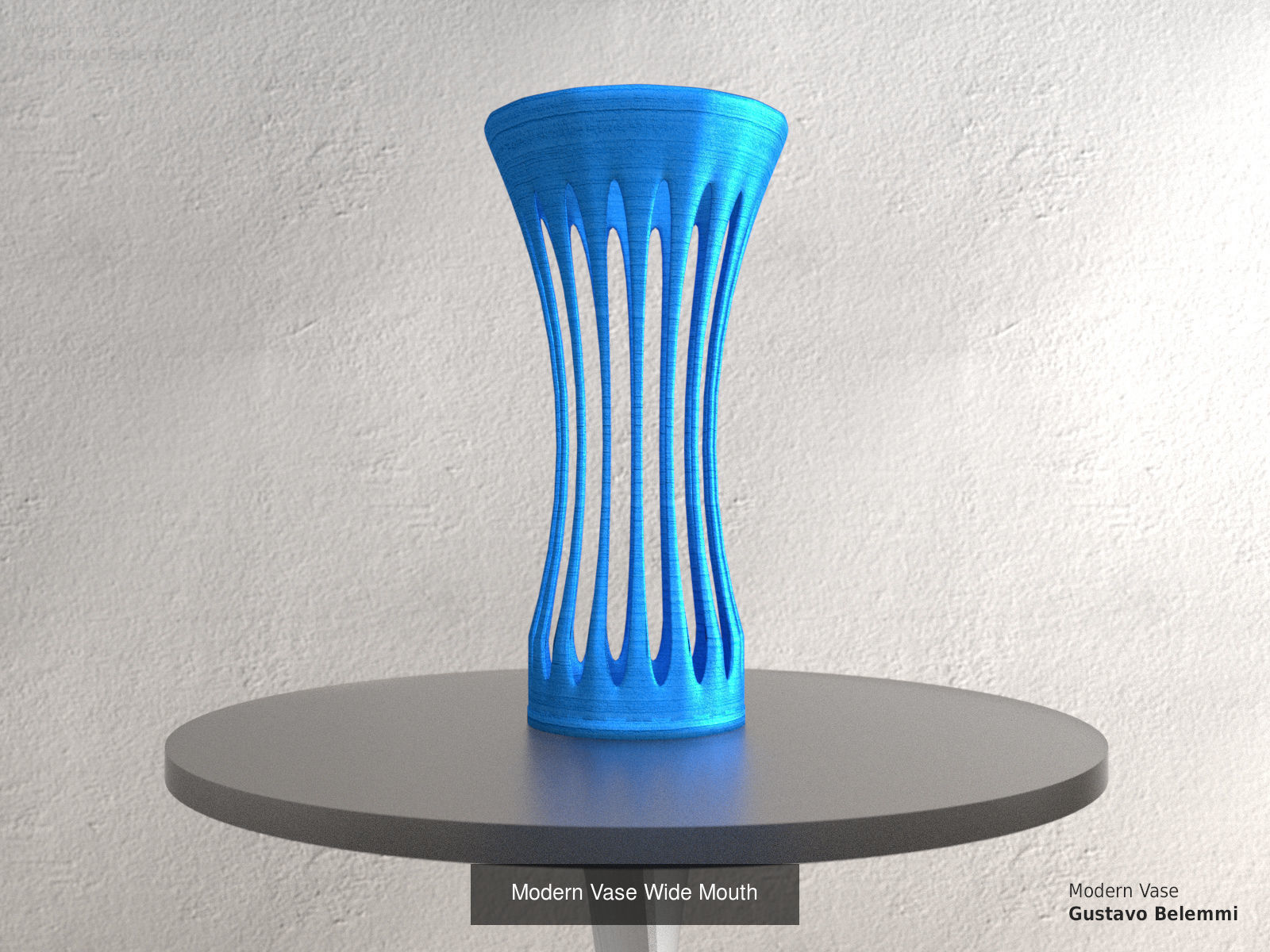 Modern Vases 3D Model Collection_6