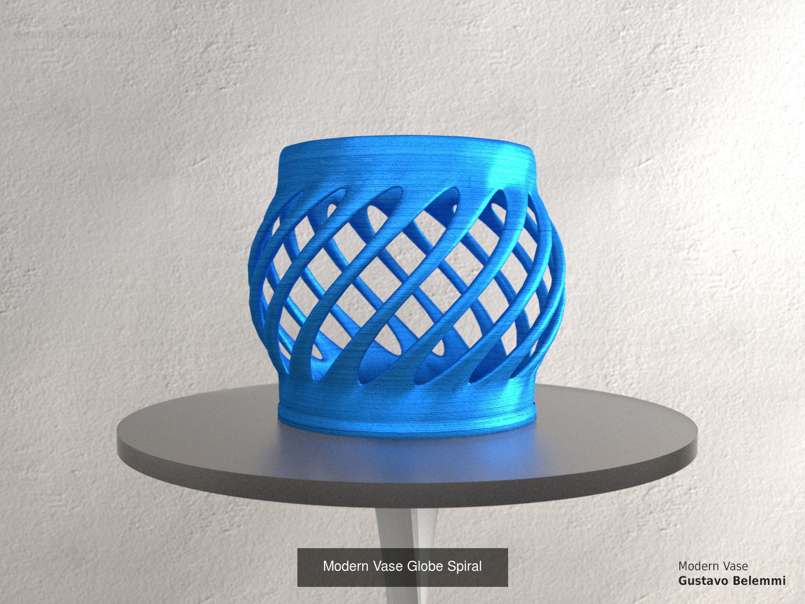 Modern Vases 3D Model Collection_8