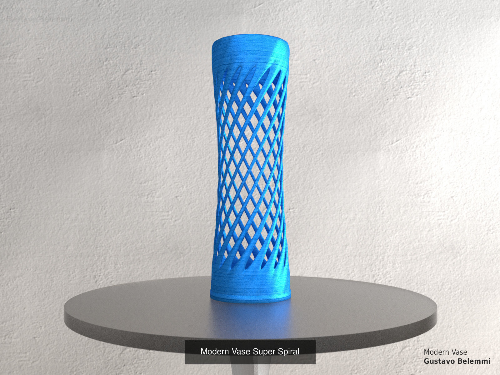 Modern Vases 3D Model Collection_7