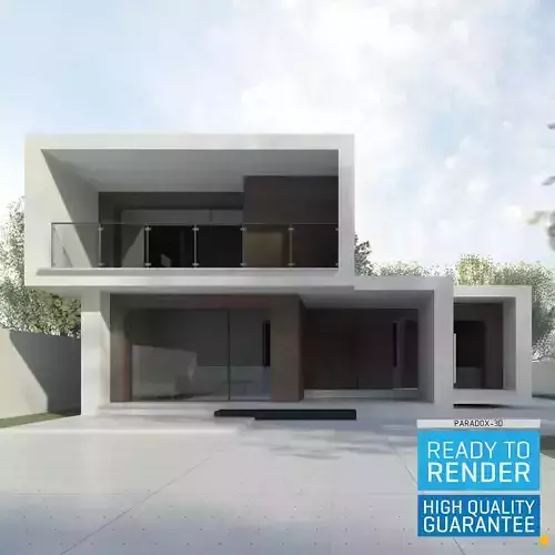 Paulo Rolo House - Revit 3D 3D model