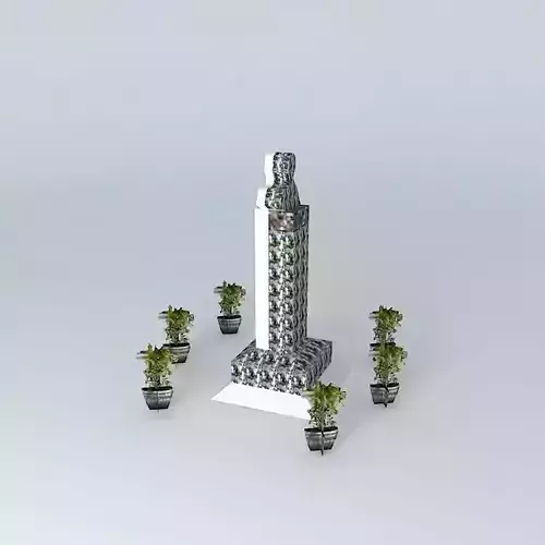 Cesar monument Bierrembach modumento in Campinas Center