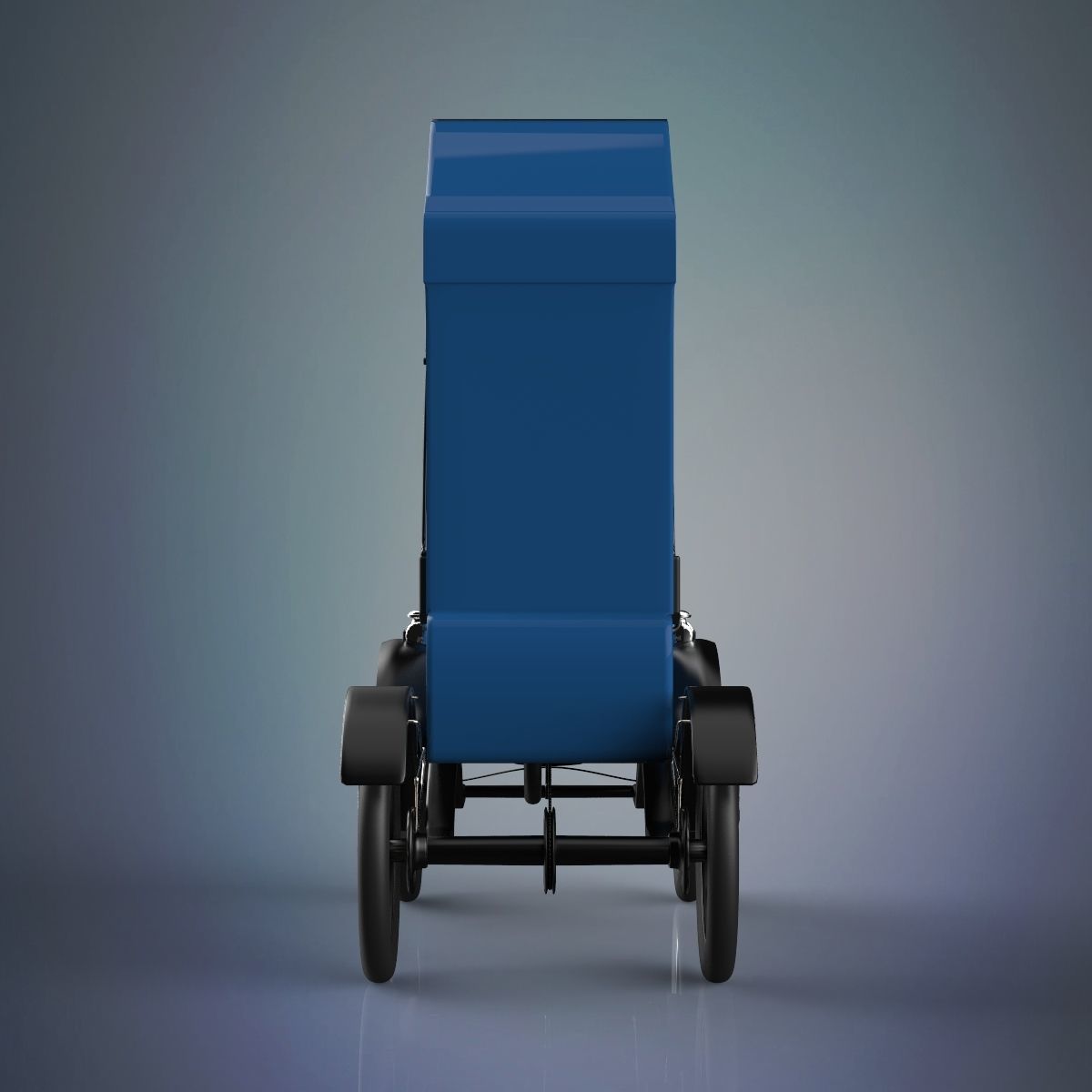 Vintage car 3D model_5