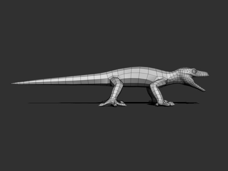 3D Gecko Low-poly 3D model_19