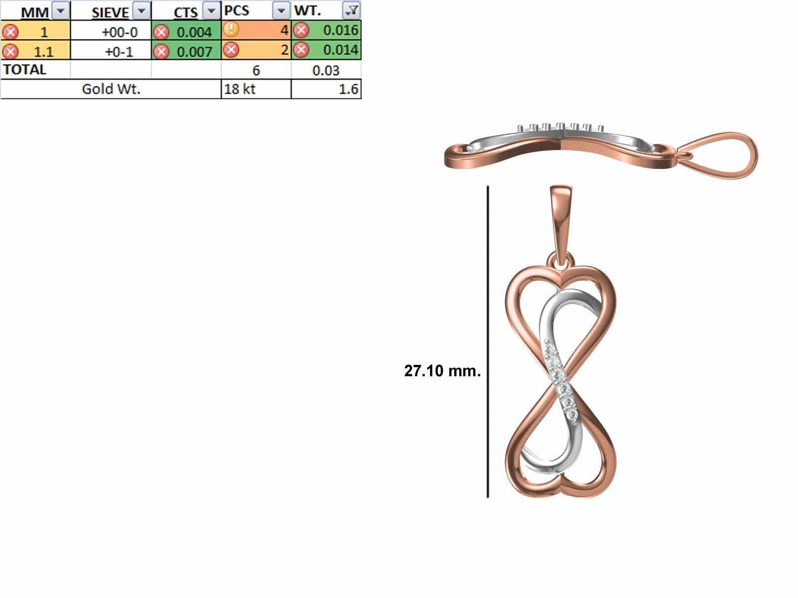 200 JCD PENDANT EARRINGS SET BULK COLLECTION 2GM LIGHT WT 3D print model_122