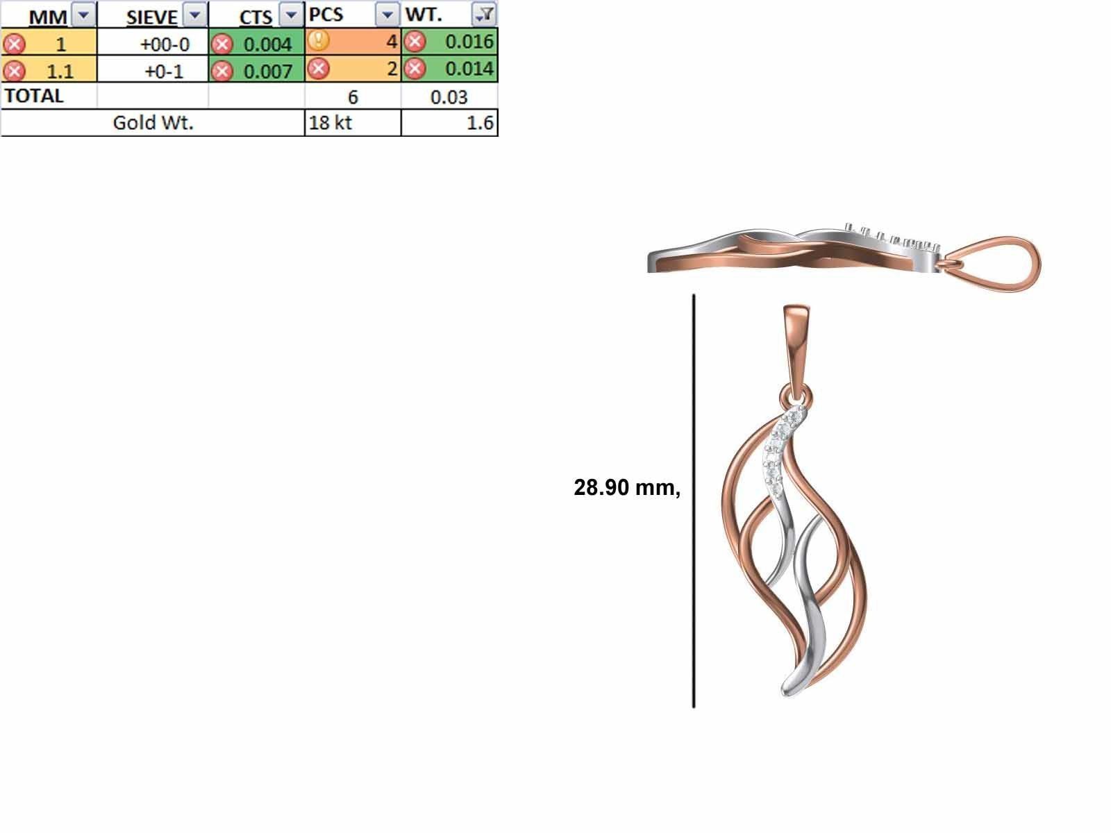 200 JCD PENDANT EARRINGS SET BULK COLLECTION 2GM LIGHT WT 3D print model_120