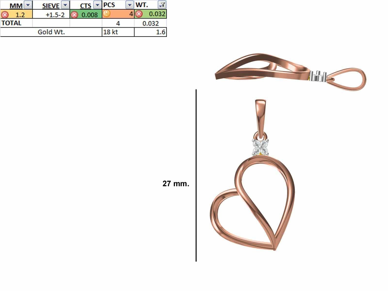 200 JCD PENDANT EARRINGS SET BULK COLLECTION 2GM LIGHT WT 3D print model_128