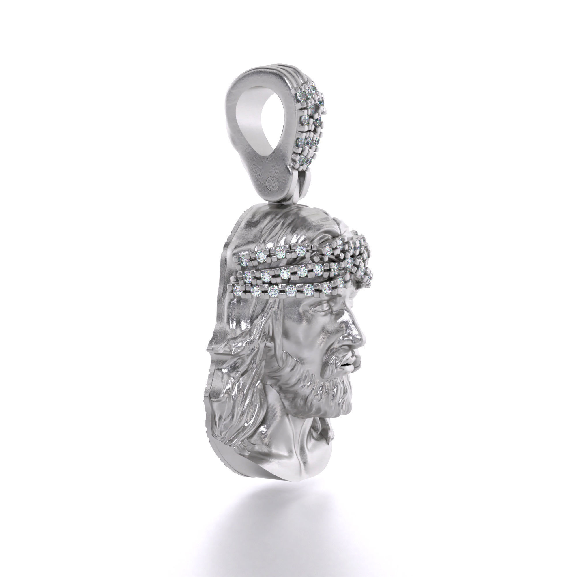 Jesus pendant 1 3D model_9