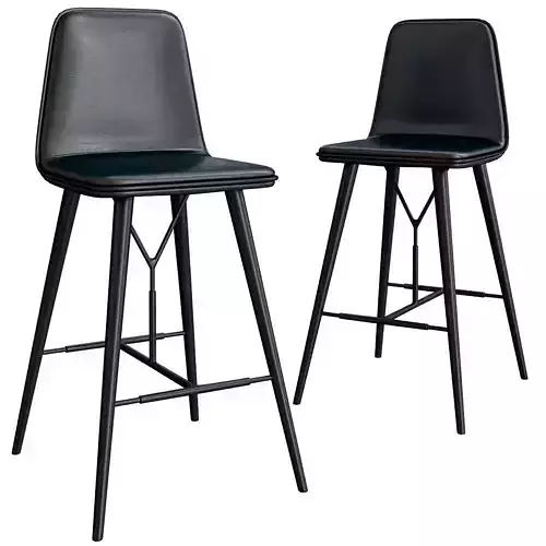 PATRON WALNUT KARE Chair Design 3d model