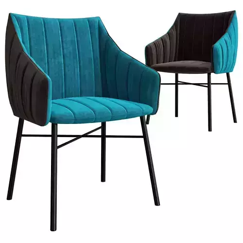 Febo armchairs antonio citterio 3d model