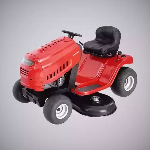 Lawn Mover Low-poly 3D model