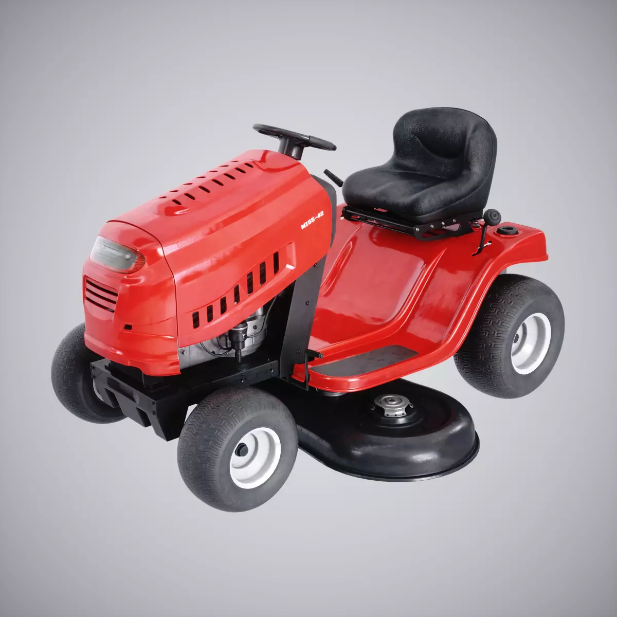 Lawn Mover Low-poly 3D model_0