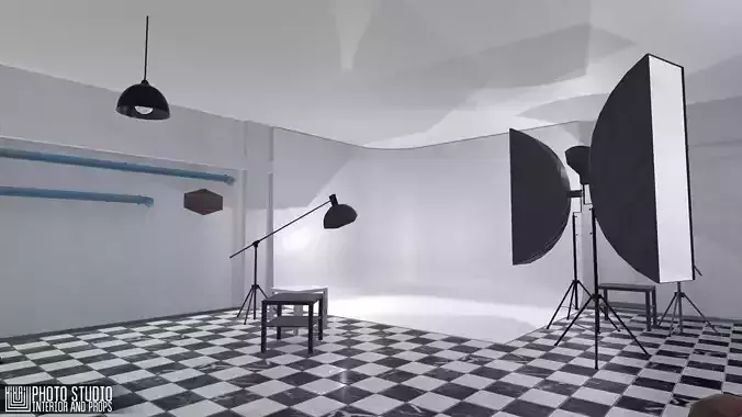 Photo studio - interior and props