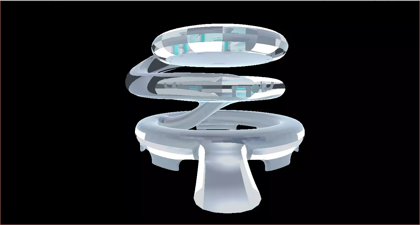 Future Laboratory And Future si fi componants Low-poly 3D model_0