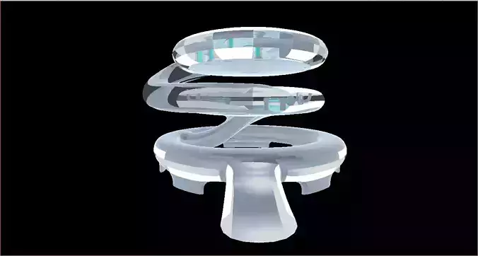 Future Laboratory And Future si fi componants Low-poly 3D model