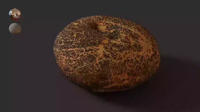 6- Poppy Seed Bagel