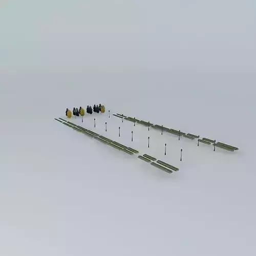 Construction and lampposts