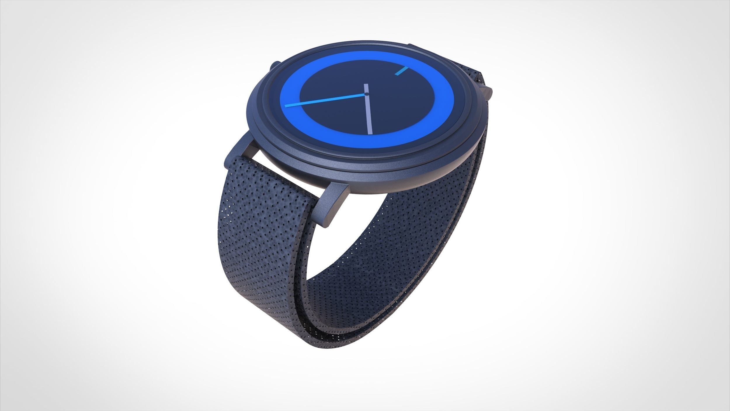 Tangency watch 3D model_5