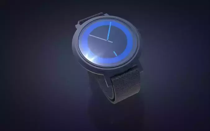 Tangency watch 3D model