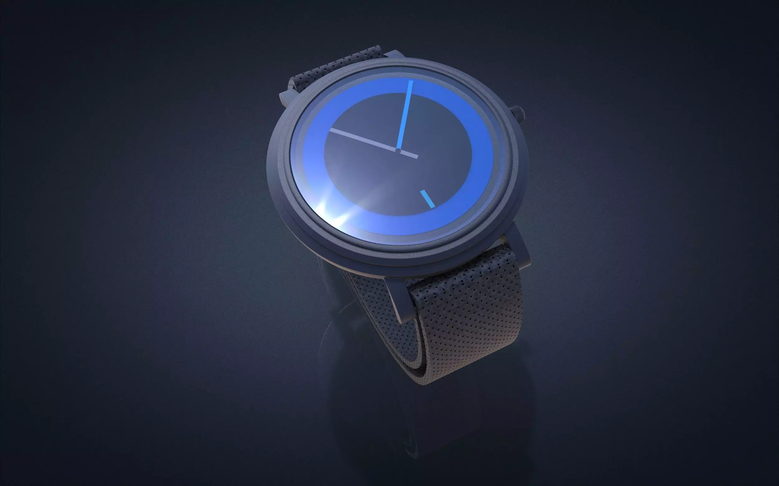 Tangency watch 3D model_0