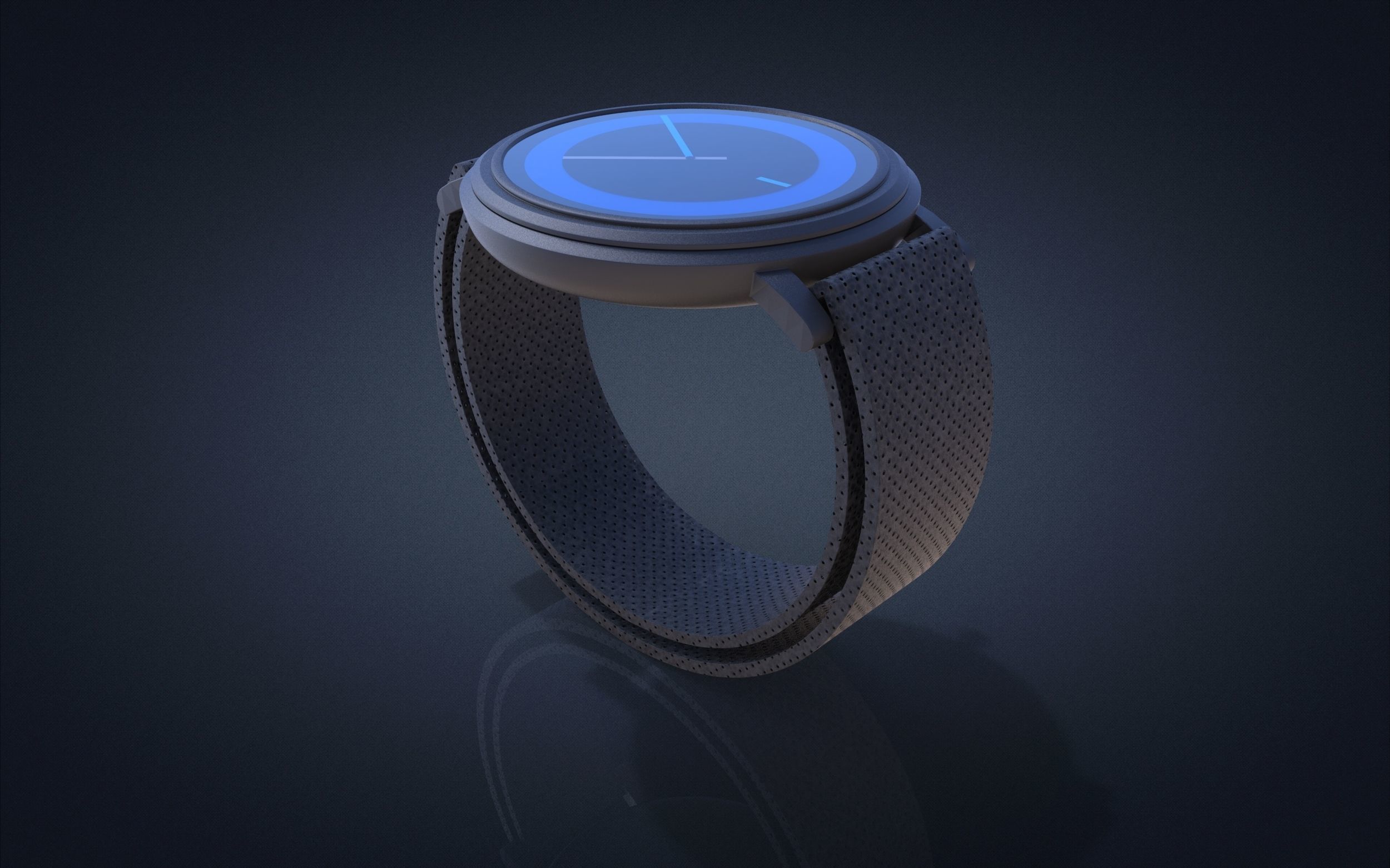Tangency watch 3D model_4